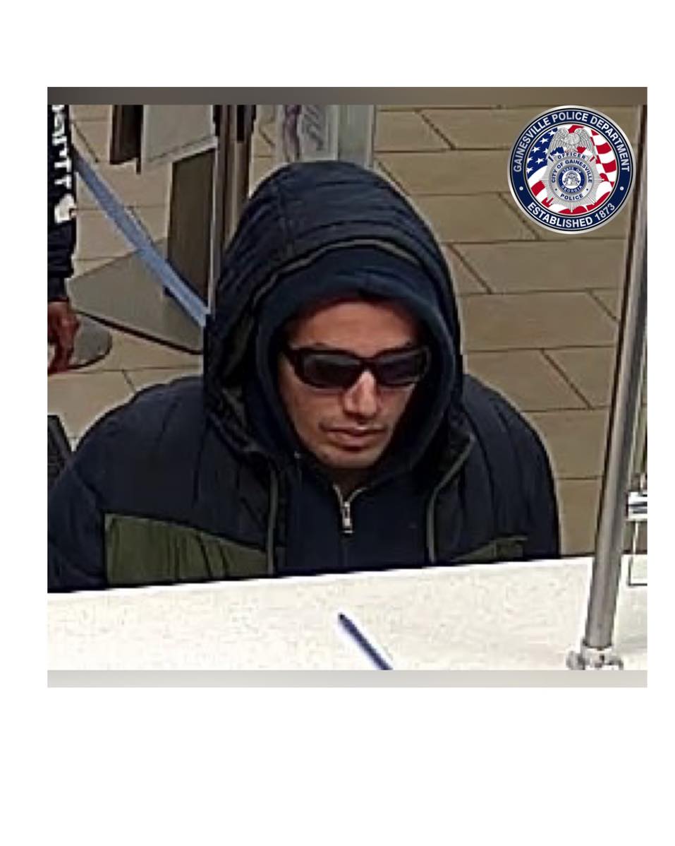 U P D A T E Gainesville bank robbery
