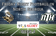 Week 4 - Friday Night Football in North Georgia East Hall @ North Hall