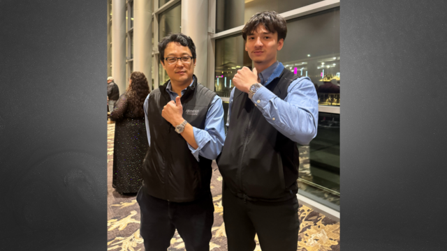 (Right) 20-year-old Aiden Tomberlin | Courtesy: Gainesville Times