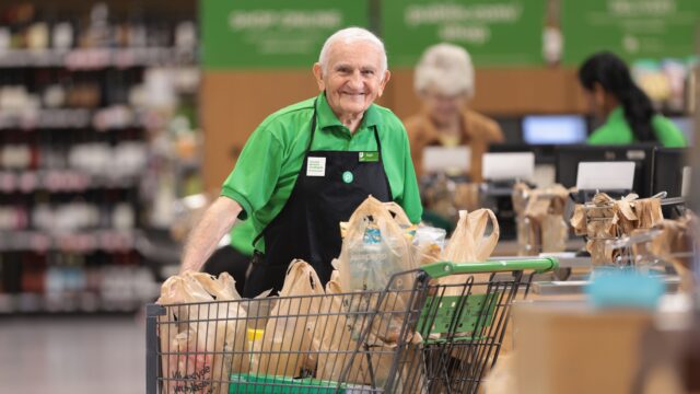 Front Service Clerk Ralph DeSimone began working with Publix in 2016. He is an associate at a store in Cumming. (Photo courtesy Publix)