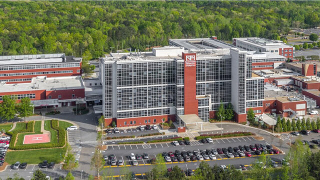 Northside Hospital Forsyth (pictured) is one of four Northside Hospital facilities in north Georgia sporting new cancer clinics. (Northside Hospital photo)