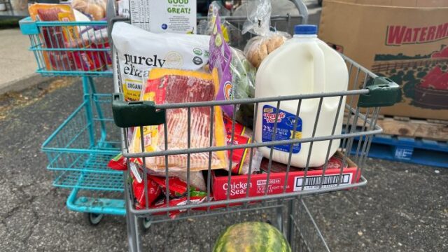 The Trump administration is rejecting the idea of using roughly $5 billion in contingency funds to keep food aid flowing into November amid the government shutdown, according to a Department of Agriculture memo that surfaced Friday. States temporarily covering the cost of benefits next month will not be reimbursed, the memo says.  (SRN NEWS/AP photo)