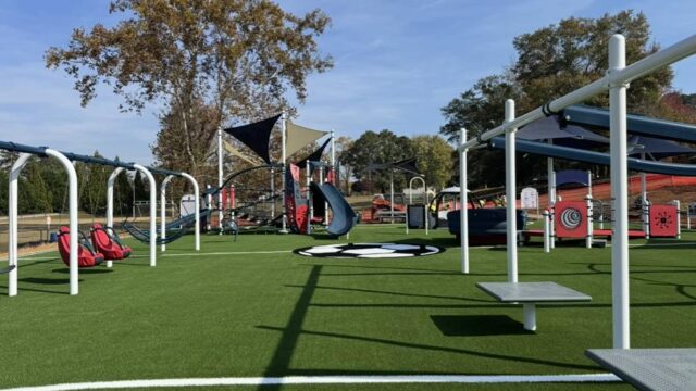 Lyman Hall Elementary School Hope for Hall playground (Hope for Hall photo)