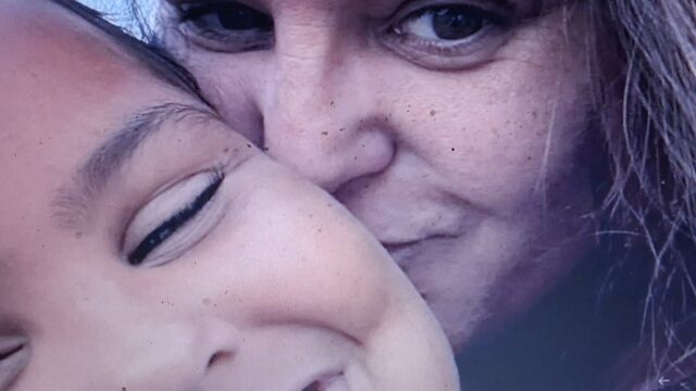 The GoFundMe account page includes this picture of the daughter and her mother. (GoFundMe photo)