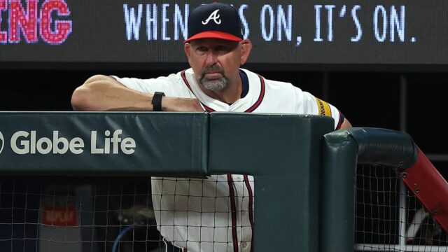 Weiss served as bench coach under the retiring Brian Snitker, the number two man in the dugout.
(mlb.com photo)