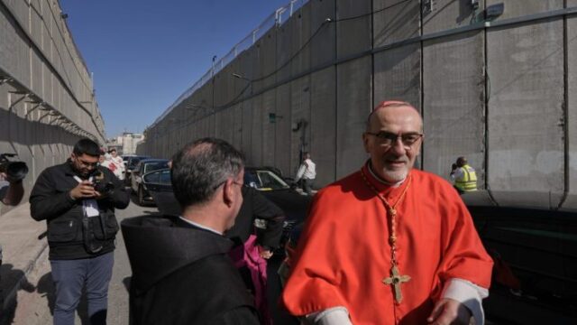 Pope Leo XIV presided over his first Midnight Mass in St. Peter’s Basilica. In his homily, he marveled at the “wisdom” of the Christmas story — an infant Jesus born to save mankind.  (SRN NEWS/AP photo)