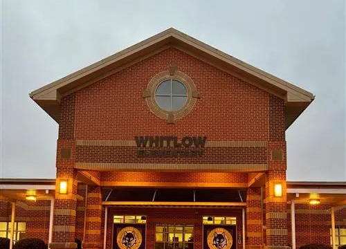 Forsyth County's Whitlow Elementary School is named for the late George Whitlow who donated the land for the school. (Forsyth Co. School District photo)