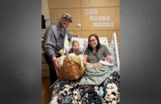 Picture of the first baby born at NGMC Gainesville in 2026.