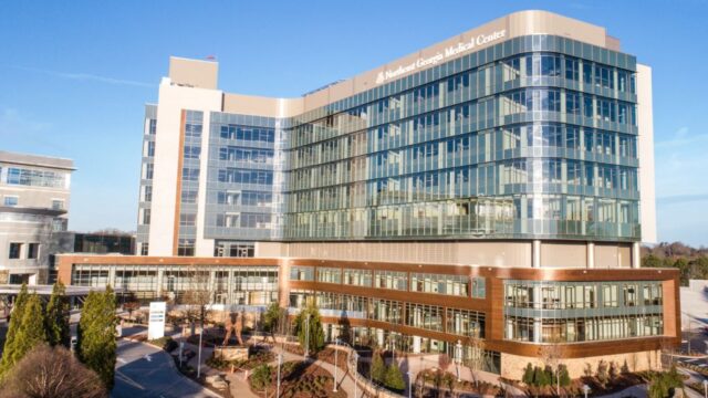 Northeast Georgia Medical Center Gainesville's Green Tower (NGMC photo)