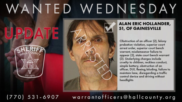 (Hall Co. Sheriff's Office Facebook post)