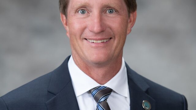 "Last night is a powerful reminder of the courage it takes to serve," Mayor Thompson said.  (Photo courtesy of Zack Thompson)