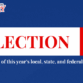 Graphic with station logo, the text "Election ’26," the caption "Coverage of this year’s local, state, and federal elections," and two stars.