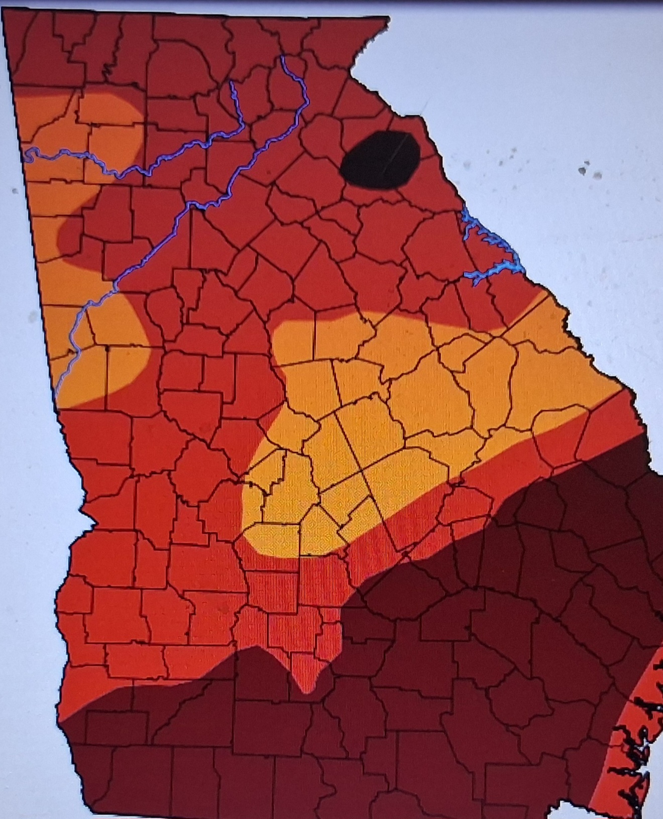 Parts of NE Ga. now experiencing 'exceptional' drought conditions