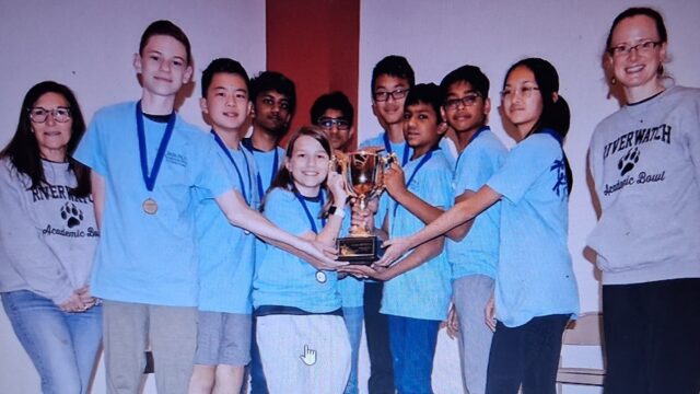 Riverwatch Middle School tea (Professional Association of Georgia Educators photo)