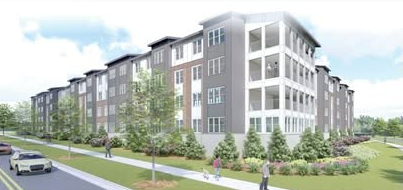 Lakeside at Harrison Village rendering (GHA)
