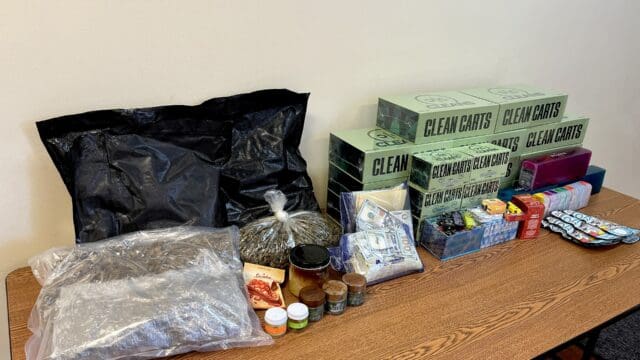 Some of the drugs seized during the raid. (HCSO)