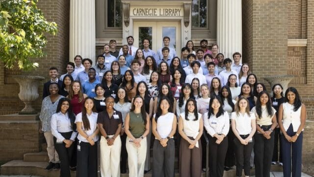 University of Georgia's School of Medicine Class 2026 (UGA photo)