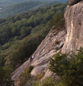 Stranded hiker (White Co. Public Safety photo)